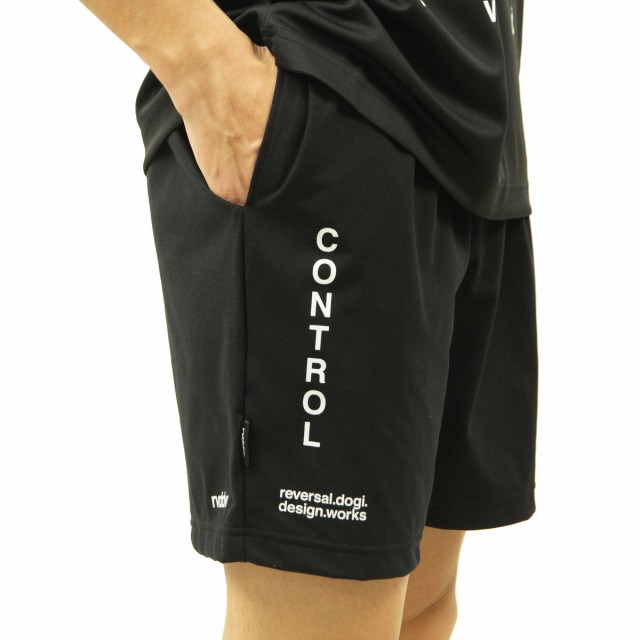 リバーサル ショートパンツ メンズ 正規販売店 REVERSAL rvddw ジャージパンツ PRIMEFLEX JERSEY SHORTS  RV22AW502 BLACK