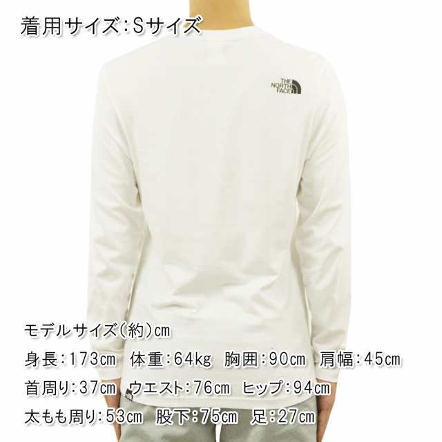 ノースフェイス ロンT メンズ 正規品 THE NORTH FACE トップス 長袖Tシャツ ロゴ L/S FINE TEE NF0A37FT FN4  TNF WHITE