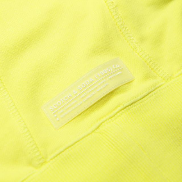 10%OFFクーポンセール 【利用期間 4/23 0:00〜4/29 9:59】 スコッチアンドソーダ スウェット メンズ 正規販売店 SCOTCH＆SODA トレーナー GARMENT-DYED CREWNECK SWEAT WITH ARTWORK 155272 3502 BAMBOO YELLOW_5