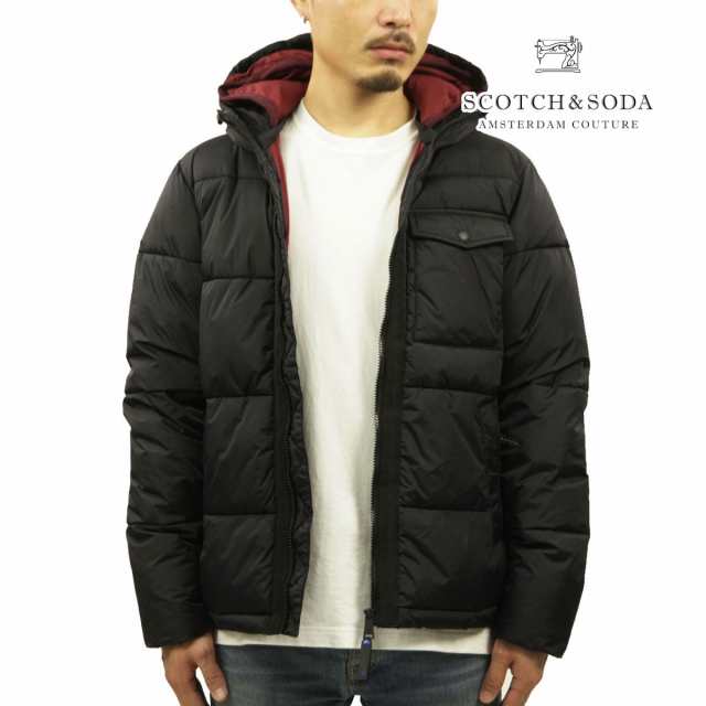 スコッチアンドソーダ パファージャケット メンズ 正規販売店 SCOTCH&SODA アウター ジャケット HOODED PUFFER JACKET  BLACK 169101 0008 61804 08の通販はau PAY マーケット - MIXON（ミクソン） | au PAY  マーケット－通販サイト