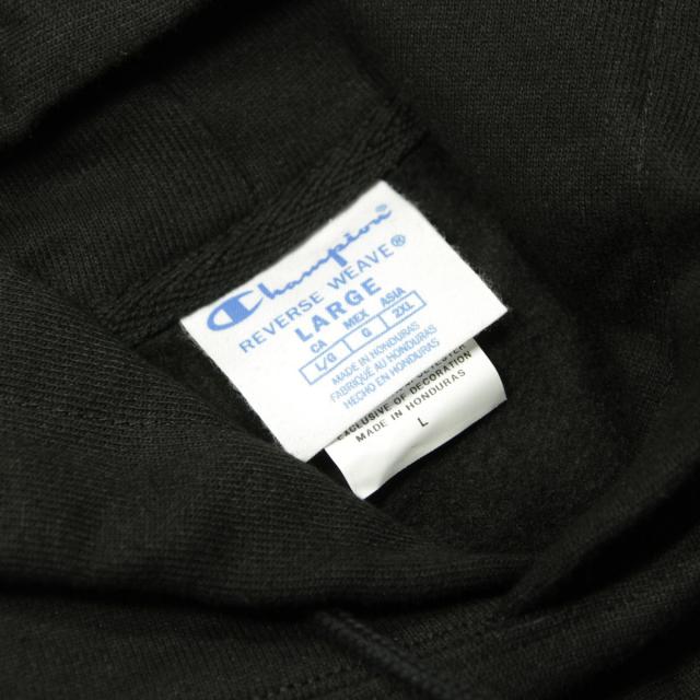 チャンピオン パーカー メンズ 正規品 CHAMPION リバースウィーブ プルオーバーパーカー REVERSE WEAVE HEAVYWEIGHT 12oz PULLOVER HOODIE SWEAT SHIRT S1051 BLACK_6