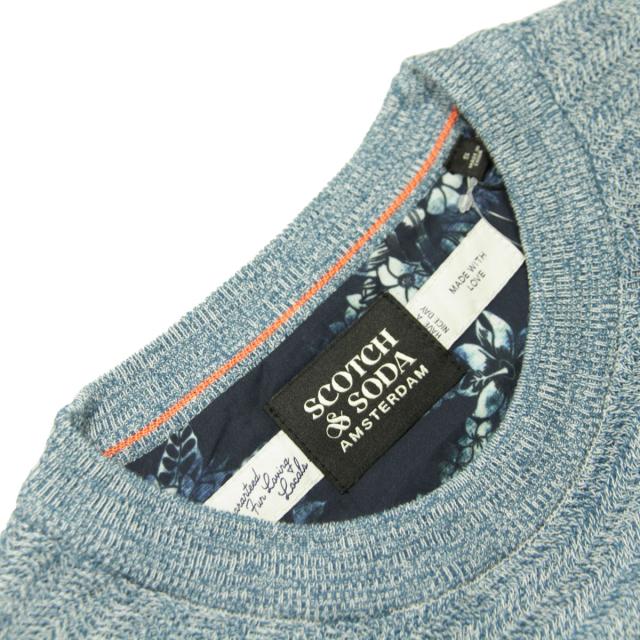 スコッチアンドソーダ セーター メンズ 正規販売店 SCOTCH&SODA クルー