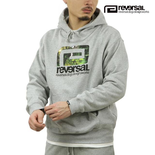 リバーサル メンズ パーカー 正規販売店 REVERSAL ロゴ フーディー FOREST LAKE CAMP BIG MARK HOODIE rv23ss203 クリスマス プレゼント ラッピング