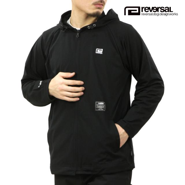 リバーサル メンズ パーカー 正規販売店 REVERSAL ジップアップ フーディー Primeflex ZIP HOODIE BASIC rv23ss301 BLACKの通販は 21,340円