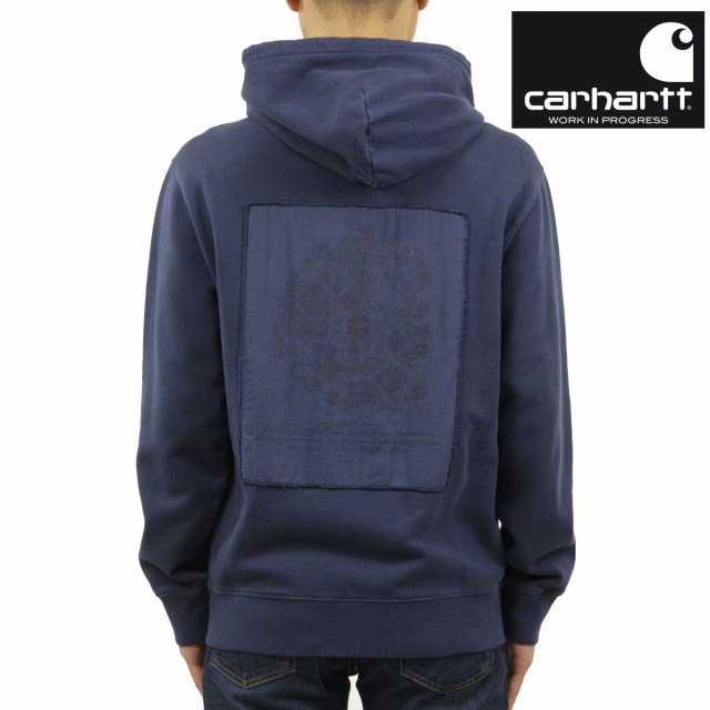 カーハート メンズ パーカー 正規品 CARHARTT WIP プルオーバー フーディー ロゴ パッチ HOODED VERSE PATCH SWEAT ENZIAN I030639