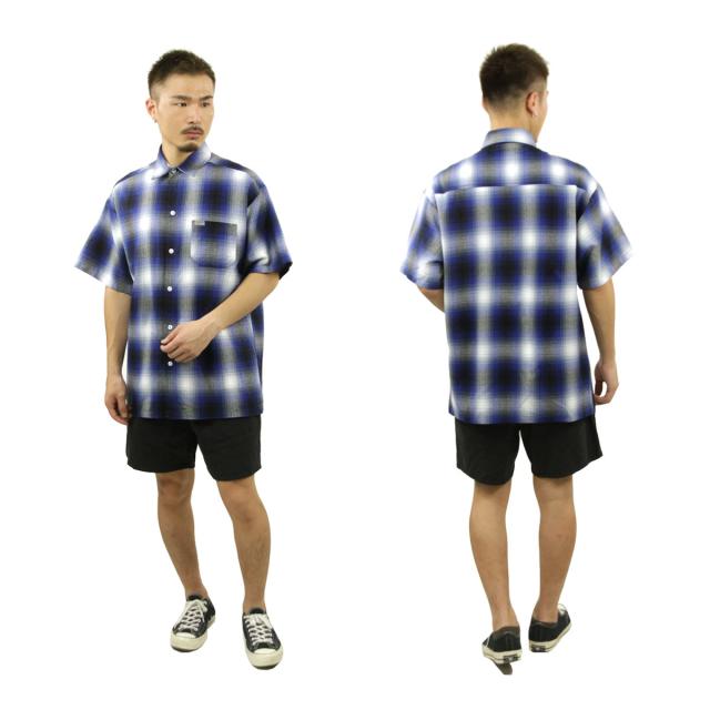 キャルトップ メンズ 半袖シャツ 正規品 CALTOP CALTOP ACRYLIC OMBRE