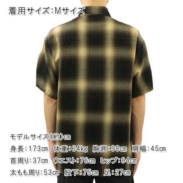 キャルトップ メンズ 半袖シャツ 正規品 CALTOP CALTOP ACRYLIC OMBRE CHECK SHORT SLEEVE SHIRTS BROWN / KHAKI 半袖 カルトップ チェックシャツ フレネルシャツ ネルシャツ オンブレ オールドスクール ショートスリーブ 2000SS_1