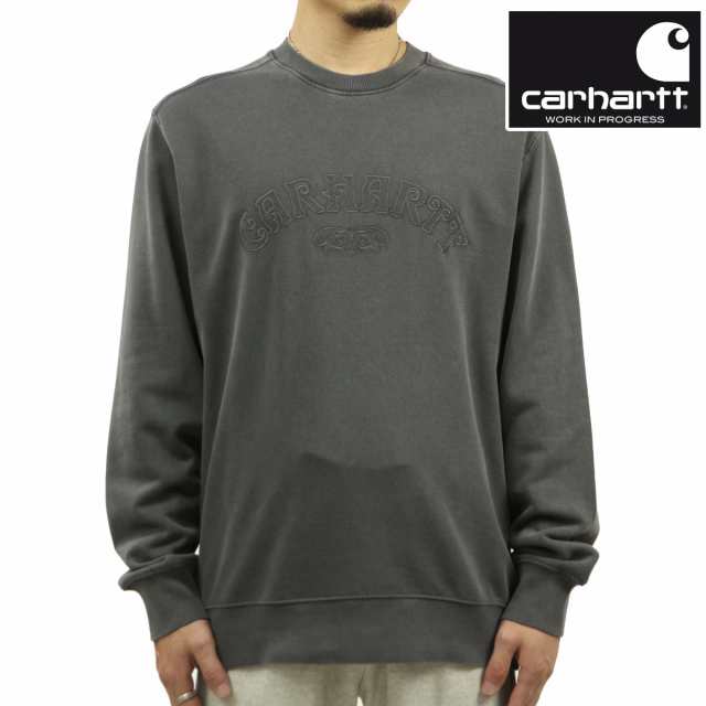 カーハート メンズ スウェット 正規品 CARHARTT WORK IN PROGRESS ロゴ プルオーバー 長袖 トレーナー VERSE SCRIPT SWEATSHIRT I030640