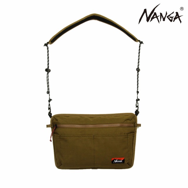 ナンガ メンズ レディース サコッシュ 正規販売店 NANGA ショルダーバッグ 鞄 HINOC SACOCHE NW2421-3A300-A COYOTEの通販は