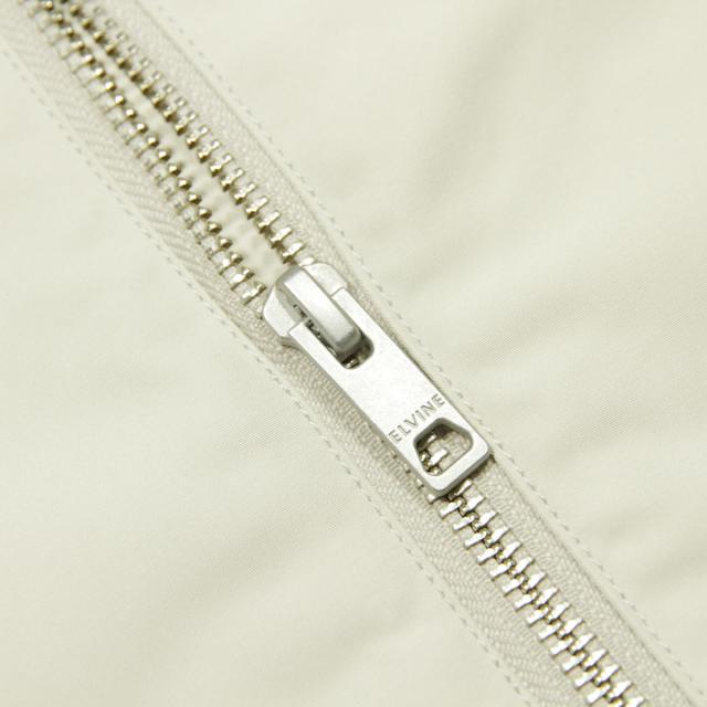 5%OFFクーポンセール 【利用期間 5/7 10:00〜5/16 9:59】 エルバイン メンズ ボンバージャケット 正規販売店 elvine MA-1 ジャケット アウター REX BOMBER JACKET 331050 297 BONE WHITE_4