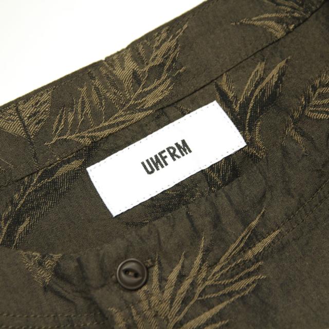 ユニフォーム アウトドア スタンダード メンズ ノーカラーシャツ 正規