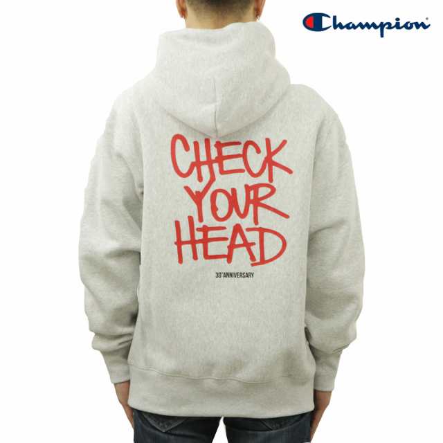 チャンピオン メンズ パーカー 正規品 CHAMPION ビースティ・ボーイズ プルオーバー フーディー CHAMPION X BEASTIE  BOYS TCV REVERSE WE｜au PAY マーケット