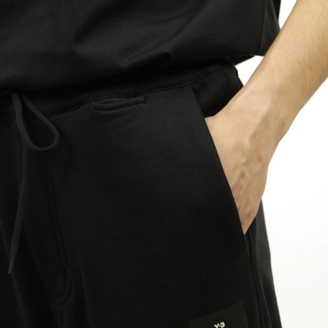 ワイスリー メンズ ジョガーパンツ 正規品 Y-3 ボトムス ロングパンツ FT CUF FLEECE LOOSE FIT JOGGER PANT H44799 BLACK 父の日 プレゼント ラッピング_3