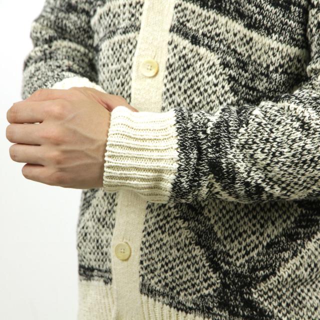 スコッチアンドソーダ メンズ セーター 正規販売店 SCOTCH＆SODA ジャガードニット カーディガン RELAXED JACQUARD SWEATER CARDIGAN 162406 0217 COMBO A_4