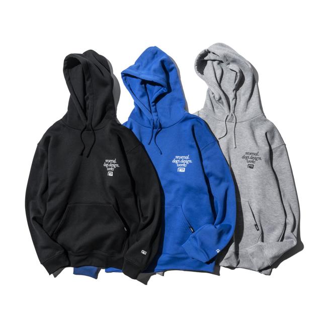 リバーサル メンズ パーカー 正規販売店 REVERSAL プルオーバー フーディー サークルロゴ CIRCLE LOGO FLEECE HOODIE rv23aw204 GY HEATHER GRAY_3