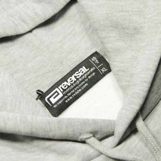 リバーサル メンズ パーカー 正規販売店 REVERSAL プルオーバー フーディー サークルロゴ CIRCLE LOGO FLEECE HOODIE rv23aw204 GY HEATHER GRAY_7
