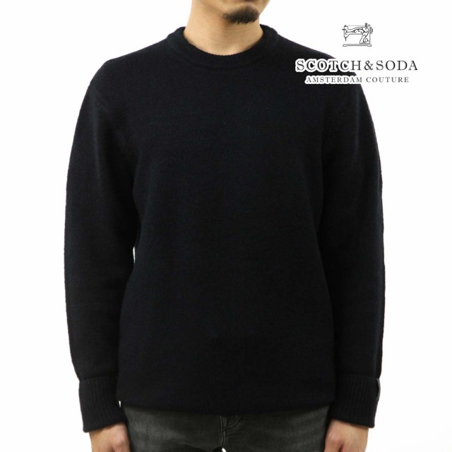 スコッチアンドソーダ メンズ セーター 正規販売店 SCOTCH＆SODA クルーネック プルオーバー ニット M REGULAR FIT SOFTY-KNIT MELANGE P