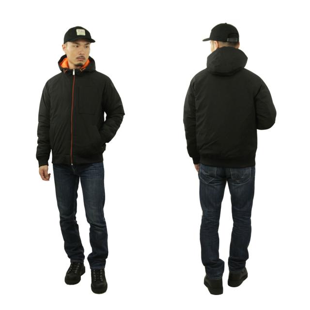 スコッチアンドソーダ メンズ パファージャケット 定まり売りわたす店 SCOTCH＆SODA アウター 上衣 M STRETCH PADDED HOODED JACKET 174377 0008 81801 08 BLACK