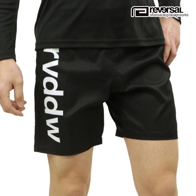 リバーサル メンズ ショートパンツ 正規販売店 REVERSAL ボトムス ハーフパンツ ファイトパンツ BASIC rvddw FIGHT SHORTS rvbs056 BK BLACKの通販は