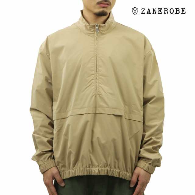 ゼンローブ メンズ アノラックジャケット 正規販売店 ZANEROBE アウター ジャケット ANORAK RIPSTOP PULLOVER JACKET 504-ARI TAUPE