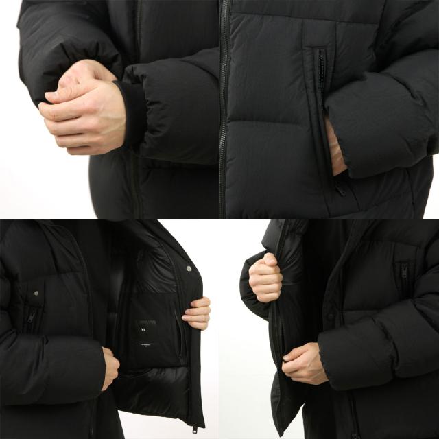 ワイスリー メンズ パフジャケット 正規品 Y-3 アウター ジップアップ PUFF JACKET IW0067 BLACK クリスマス プレゼント ラッピング ワイスリー メンズ パフジャケット 正規品 Y-3 アウター ジップアップ