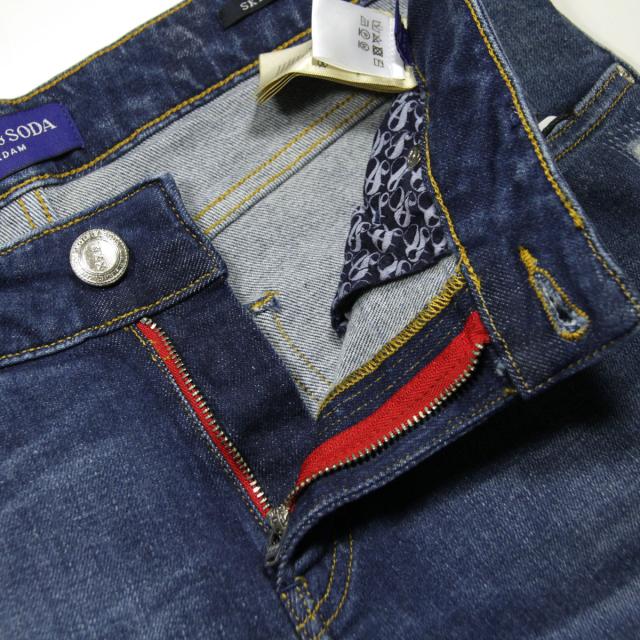 スコッチアンドソーダ メンズ ジーンズ 正規販売店 SCOTCH＆SODA スリム デニム ジーパン ボトムス SKIM SUPER SLIM DENIM JEANS SPINOUT 164361 4571 55501 76_7