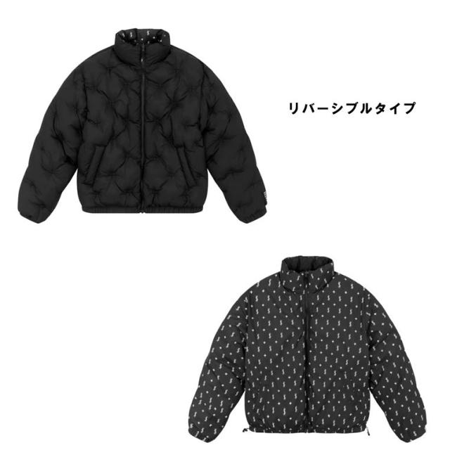 スビ メンズ パファージャケット 定まり売りわたす店 KSUBI アウター ジップアップ FLIGHT PUFFER JACKET BLACK MPS24JK005 BLACK