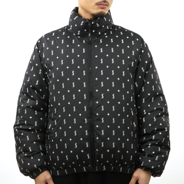 スビ メンズ パファージャケット 定まり売りわたす店 KSUBI アウター ジップアップ FLIGHT PUFFER JACKET BLACK MPS24JK005 BLACK