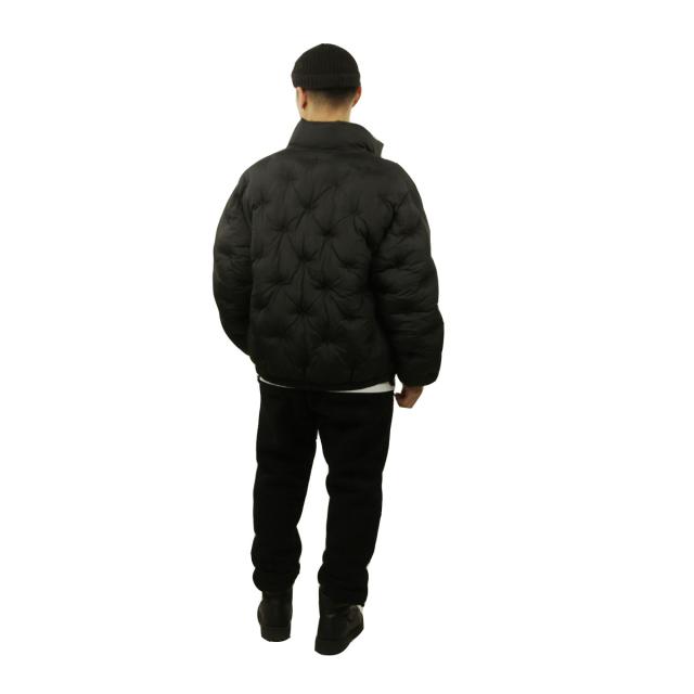 スビ メンズ パファージャケット 定まり売りわたす店 KSUBI アウター ジップアップ FLIGHT PUFFER JACKET BLACK MPS24JK005 BLACK