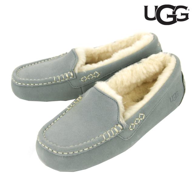 アグ レディース モカシン 正規品 UGG アンスレー シューズ 靴 UGG ANSLEY DRIVING MOCCASIN 1106878 LIGHT GREY
