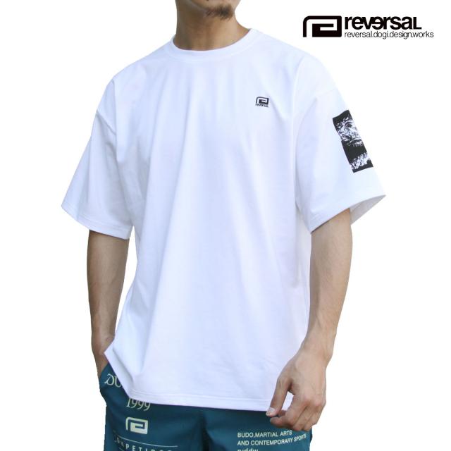 リバーサル メンズ 半袖Tシャツ 正規販売店 REVERSAL クルーネック オーバーサイズ PES MVS OVER SIZE TEE RV24S クリスマス プレゼント ラッピング