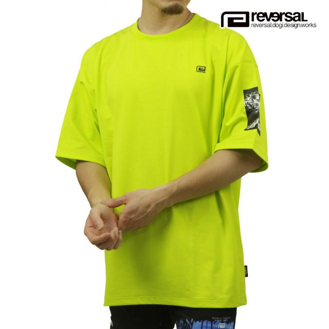 リバーサル メンズ 半袖Tシャツ 正規販売店 REVERSAL クルーネック オーバーサイズ PES MVS OVER SIZE TEE RV24S クリスマス プレゼント ラッピング