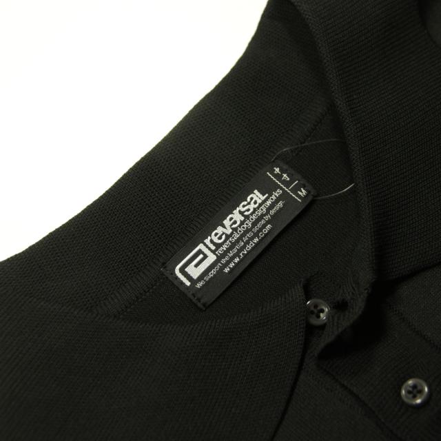 リバーサル メンズ ポロシャツ 正規販売店 REVERSAL 半袖 ニット
