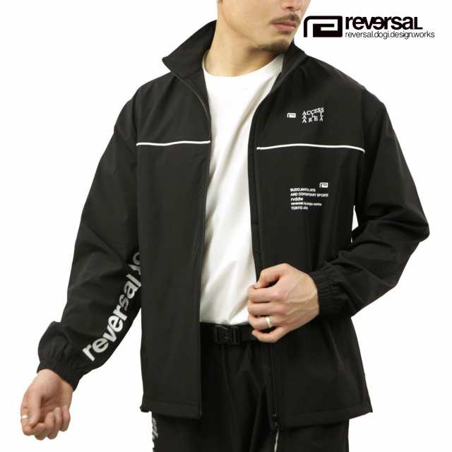 リバーサル メンズ トラックジャケット 正規販売店 REVERSAL 長袖 アウター ジップアップ ドライ ジャケット 4WAY DRY TRACK JACKET RV24