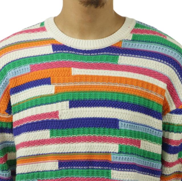 スコッチアンドソーダ メンズ セーター 正規販売店 SCOTCH＆SODA クルーネック プルオーバー ニット MULTICOLOR STRIPED PULLOVER SWEATER 175725 6053 15401 90 MULTI STRIPE_3