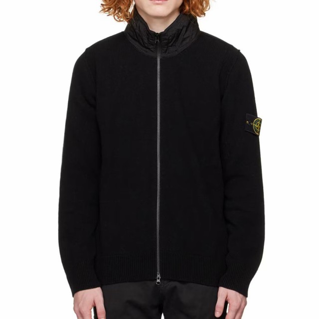 ストーンアイランド メンズ ニットジャケット 正規品 STONE ISLAND