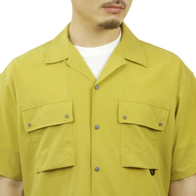 ナンガ メンズ 半袖シャツ 正規販売店 NANGA ワークシャツ AIR CLOTH UTILITY PK SHORT SLEEVE SHIRT MUSTARD NW2411-1H201-A MUSTARD 父の日 プレゼント ラッピング_3