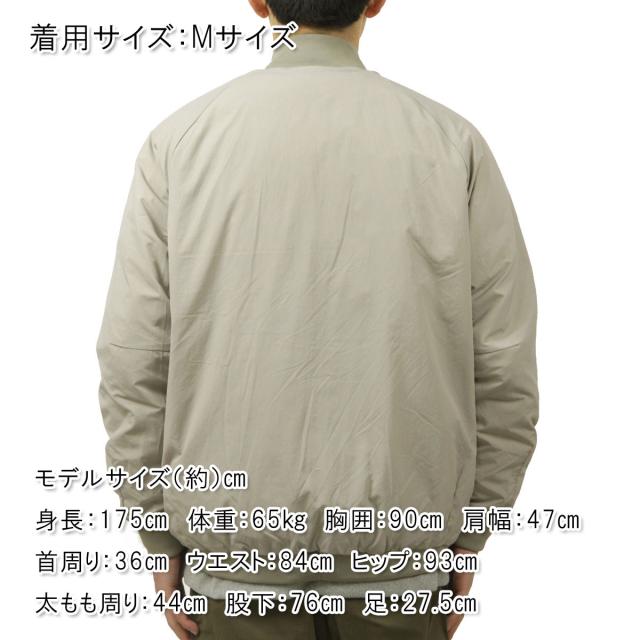 ナンガ メンズ ブルゾン 正規販売店 NANGA アウター ジャケット MA-1 SOFT DOWN VARSITY BLOUSON BEG N2500-0J001A BEIGE_1