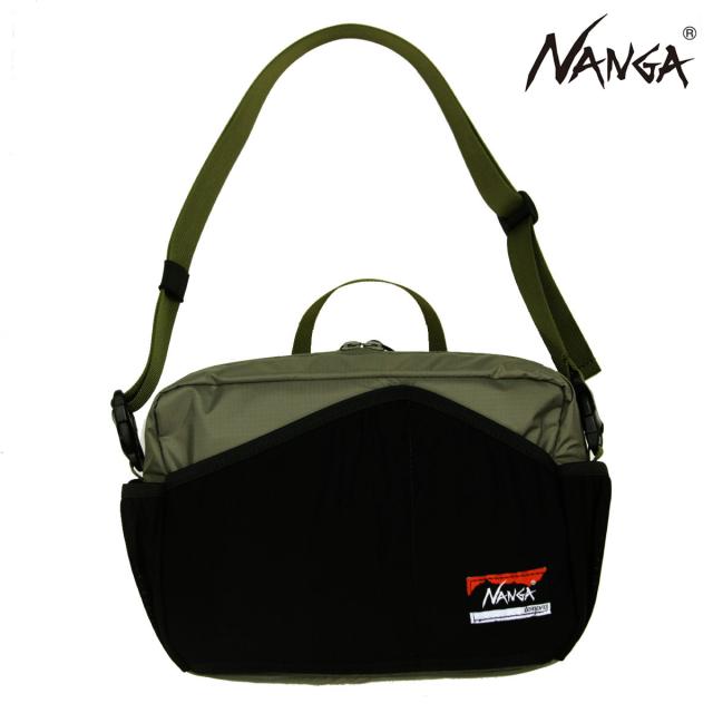ナンガ メンズ レディース ショルダーバッグ 正規販売店 NANGA テンプラ オーロラ 鞄 NANGA×TEMPRA AURORA SHOULDER BAG OD.GRN NA2454-の通販は