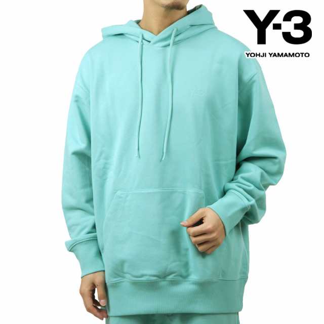 ワイスリー メンズ パーカー 正規品 Y-3 プルオーバー ロゴ フーディー FT HOODIE IV5585 ACID MINT