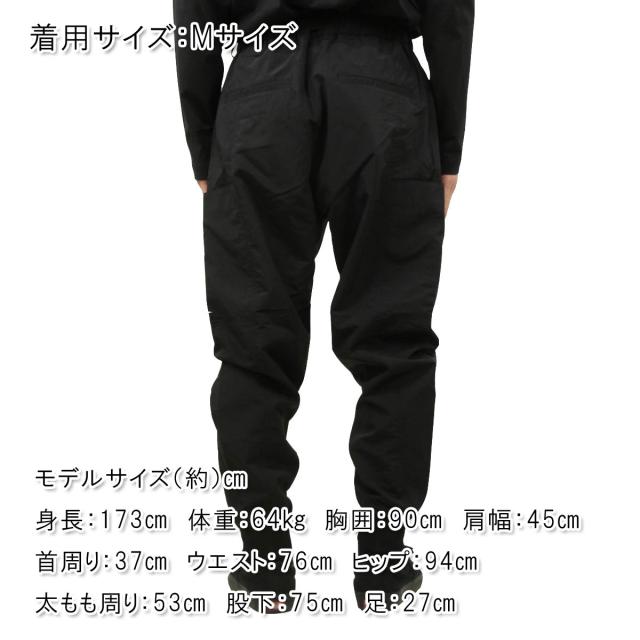 【ワイスリー】CRK NYL CUF PNT / クリンクル ナイロンカフパンツ Y-3 - CRK NYL CUF PNT Black | River