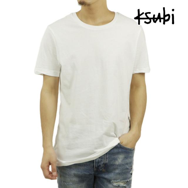 スビ メンズ 半袖Tシャツ 正規販売店 Ksubi クルーネック トップス SEEING LINES SHORT SLEEVE TEE WHITE 100006 クリスマス プレゼント ラッピング