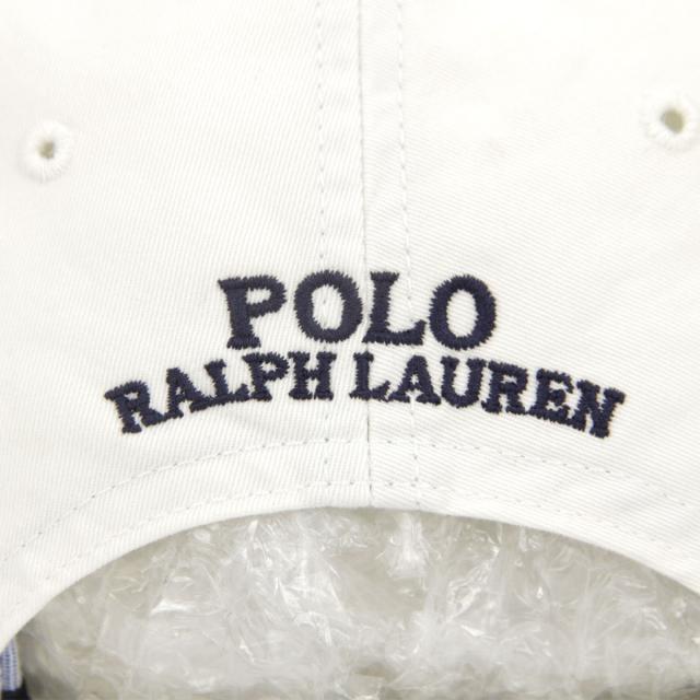 ポロ ラルフローレン メンズ レディース キャップ 正規品 POLO RALPH LAUREN ロゴ ポニー 帽子 ベースボールキャップ CLASSIC SPORTS COLOR PONY CAP DECKWASH WHITE 710834737 019_4