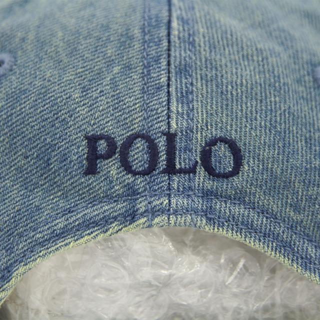 ポロ ラルフローレン メンズ レディース キャップ 正規品 POLO RALPH LAUREN 帽子 ロゴ ポニー CLASSIC SPORTS COLOR PONY CAP LIGHT WASH DENIM 710A13284 001_4