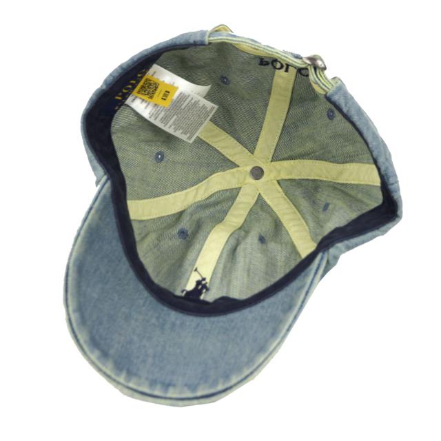 ポロ ラルフローレン メンズ レディース キャップ 正規品 POLO RALPH LAUREN 帽子 ロゴ ポニー CLASSIC SPORTS COLOR PONY CAP LIGHT WASH DENIM 710A13284 001_6