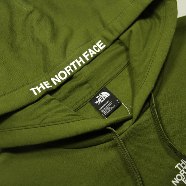 ノースフェイス メンズ パーカー 正規品 THE NORTH FACE プルオーバー ロゴ フーディー 海外限定 ZUMU HOODIE PULL PARKA NF0A87DB PIB FOREST OLIVE 父の日 プレゼント ラッピング_7
