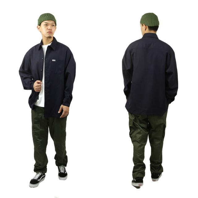 キャルトップ メンズ 長袖シャツ 正規品 CALTOP カジュアルシャツ CALTOP SOLID LONG SLEEVE SHIRTS 2000 長袖 キャルトップ カルトップ ソリッドシャツ_8