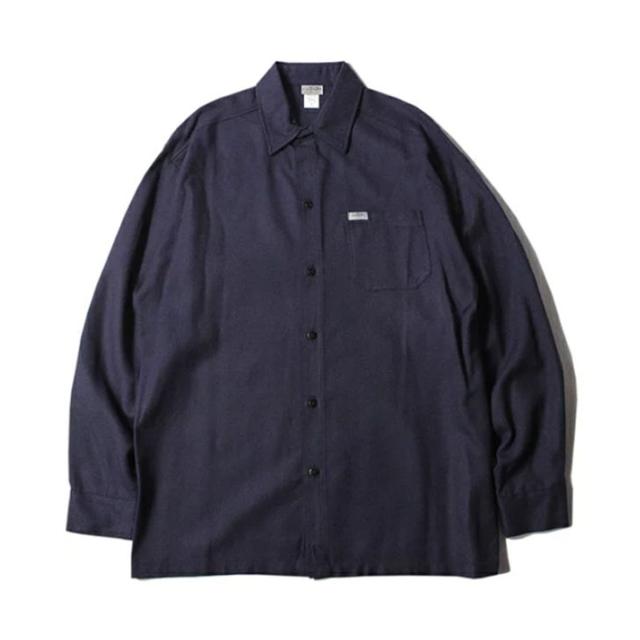 キャルトップ メンズ 長袖シャツ 正規品 CALTOP カジュアルシャツ CALTOP SOLID LONG SLEEVE SHIRTS 2000 長袖 キャルトップ カルトップ ソリッドシャツ_2