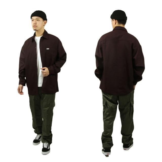 キャルトップ メンズ 長袖シャツ 正規品 CALTOP カジュアルシャツ CALTOP SOLID LONG SLEEVE SHIRTS 2000 長袖 キャルトップ カルトップ ソリッドシャツ_8