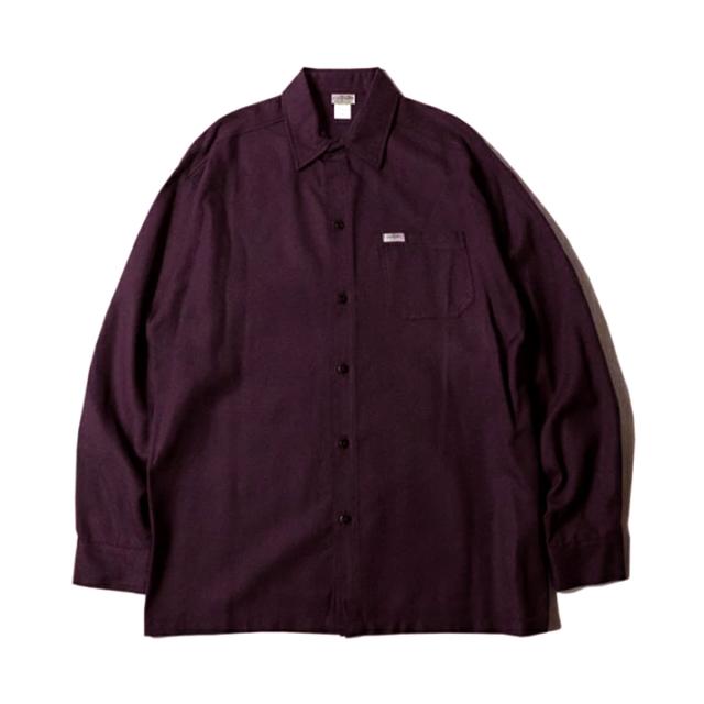 キャルトップ メンズ 長袖シャツ 正規品 CALTOP カジュアルシャツ CALTOP SOLID LONG SLEEVE SHIRTS 2000 長袖 キャルトップ カルトップ ソリッドシャツ_2